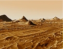Flug im Candor Chasma