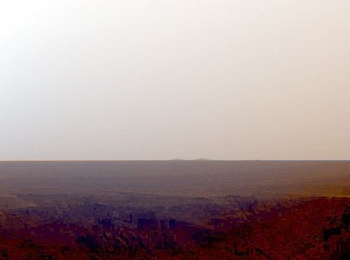 Sonnenaufgang über Meridiani