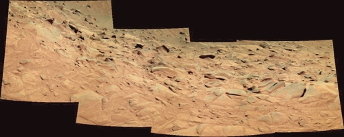 Nordkante der Home Plate
