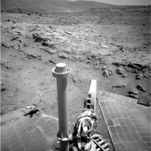 Blick auf die Home Plate an Sol 1807