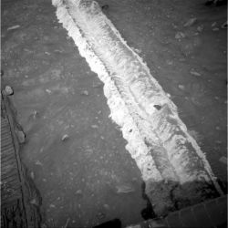Kiesels&auml;urespur an Sol 1863