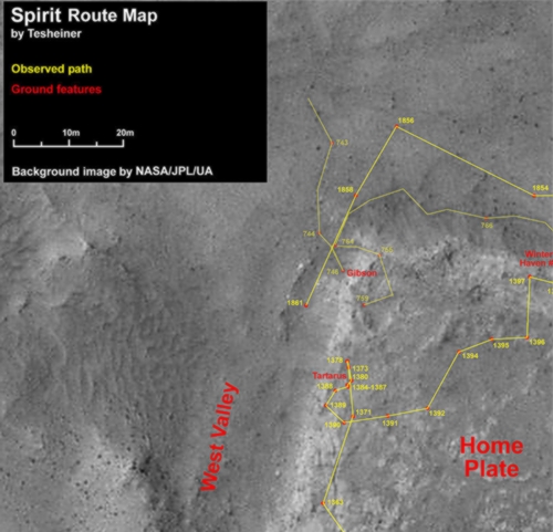 Orbitalblick an Sol 1861