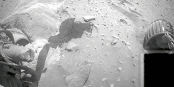 Blick vordere Hazcam Sols 2145-2150