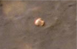 Spirit Lander mit den Airbags