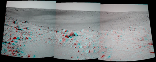Krater Bonneville in 3D