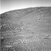 Blick nach Osten beim Aufstieg zur West Spur
