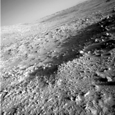 Blick nach Norden beim Aufstieg zur West Spur