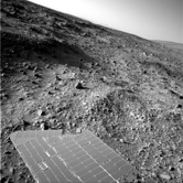 Blick nach S&uuml;den beim Aufstieg zur West Spur