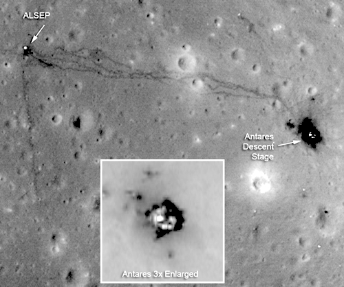 Apollo 14 auf dem Mond