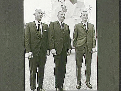 Apollo 11 Crew im Jahre 1969