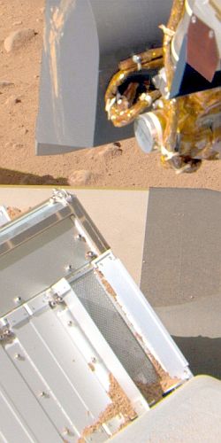 Deckblick an Sol 63