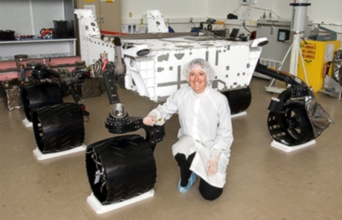Mars Science Laboratory im Endtestlabor