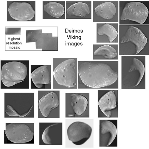 Deimos aufgenommen von Viking 1
