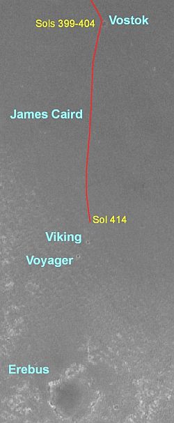 Wegeplan aus orbitaler Sicht