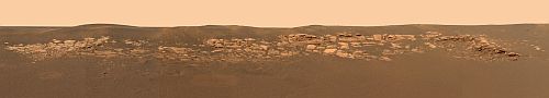 Farbpanorama an Sol 3