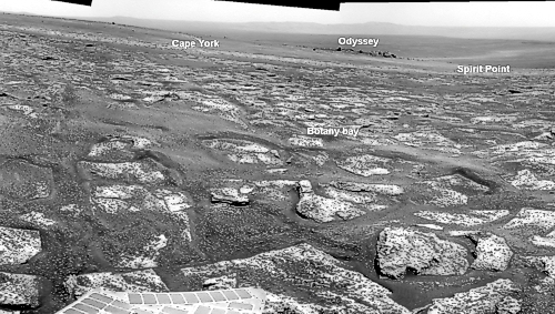 Panorama der Navigationskamera an Sol 2679