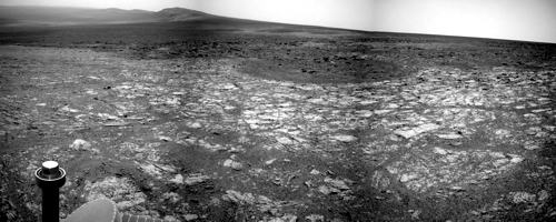 Panoramablick nach Süden an Sol 2682