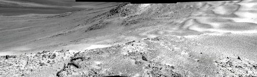 Blick über die Kante an Sol 2779
