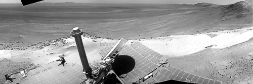 Sicht an Sol 2800