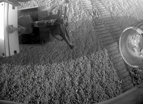 visueller Check des RAT an Sol 3126