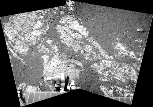 Strukturen an Sol 3135