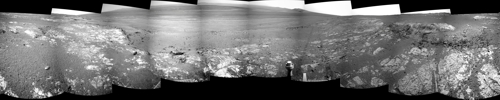 Panoramablick an Sol 3135