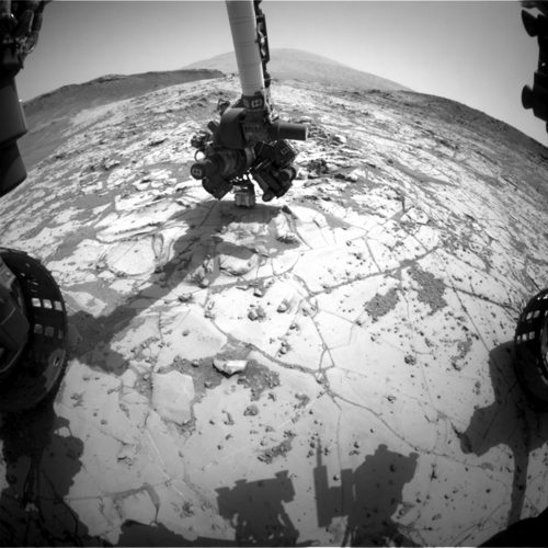Sol 881 forward HazCam